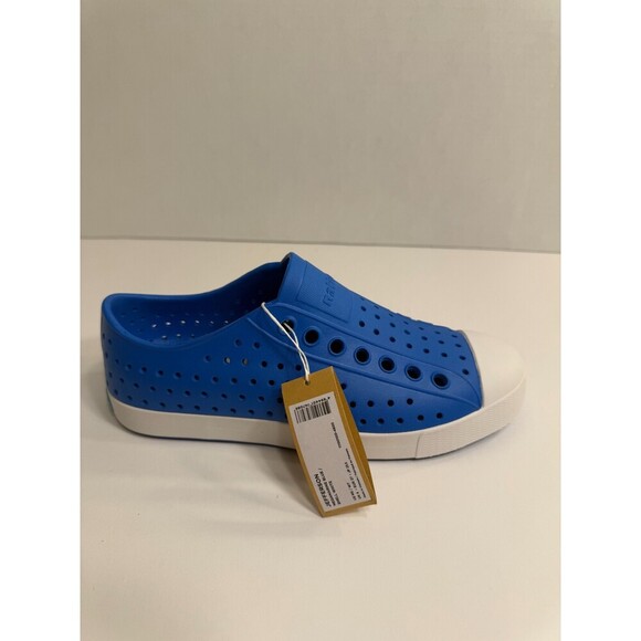 .8052 Native Unisex Blue Slip on Shoes-US 5 Mens, US 7 Womens - Picture 1 of 5